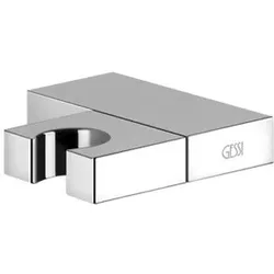 Gessi Rettangolo Verstellbarer Wand-Brausenhalter, 20160279, Farbe: Weiß CN