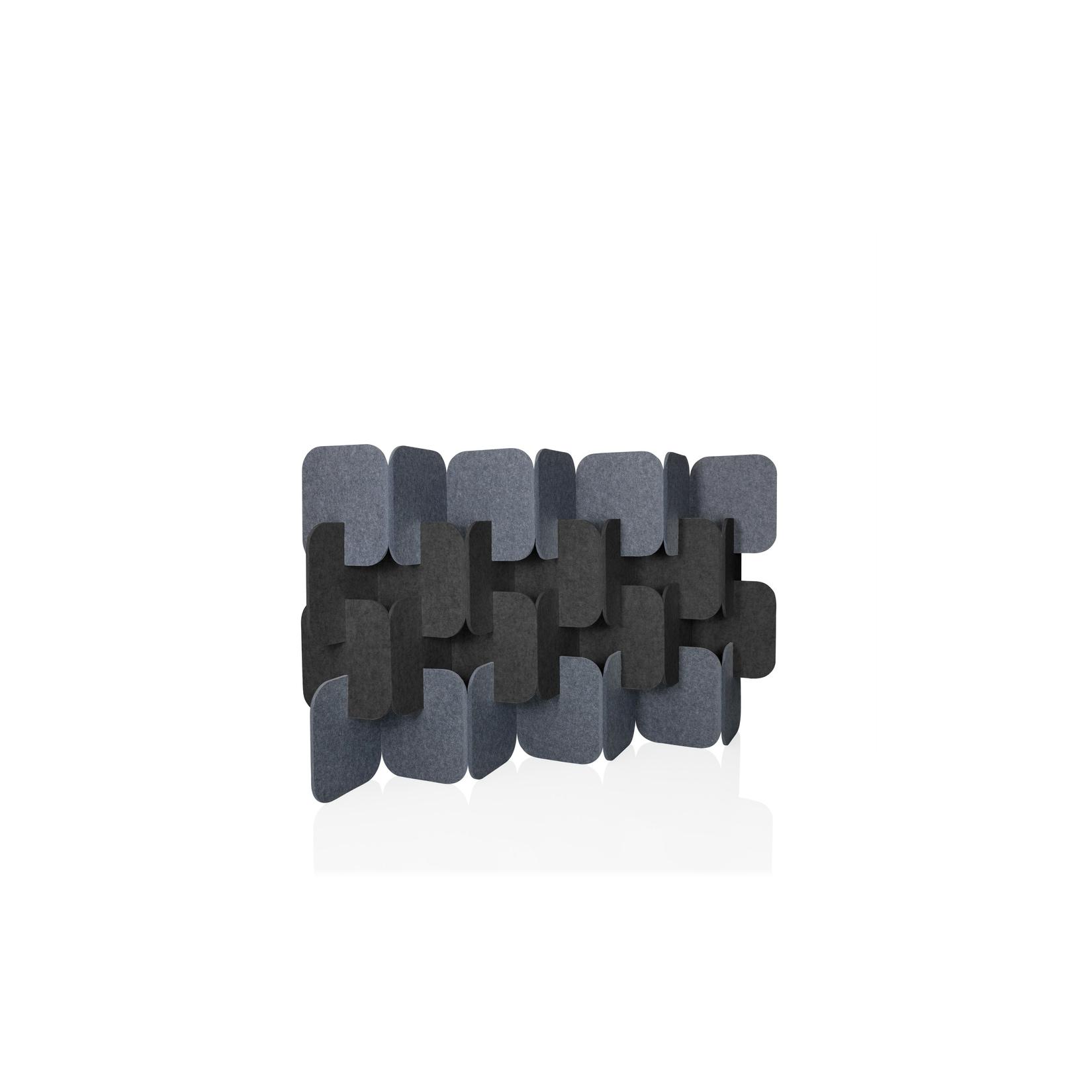 hjh OFFICE Trennwand FLEXMIUT PLUG Stoff