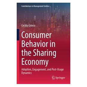Umbreit Consumer Behavior in the Sharing Economy (Englisch, Softcover, Cecilia Grieco) (74700645)