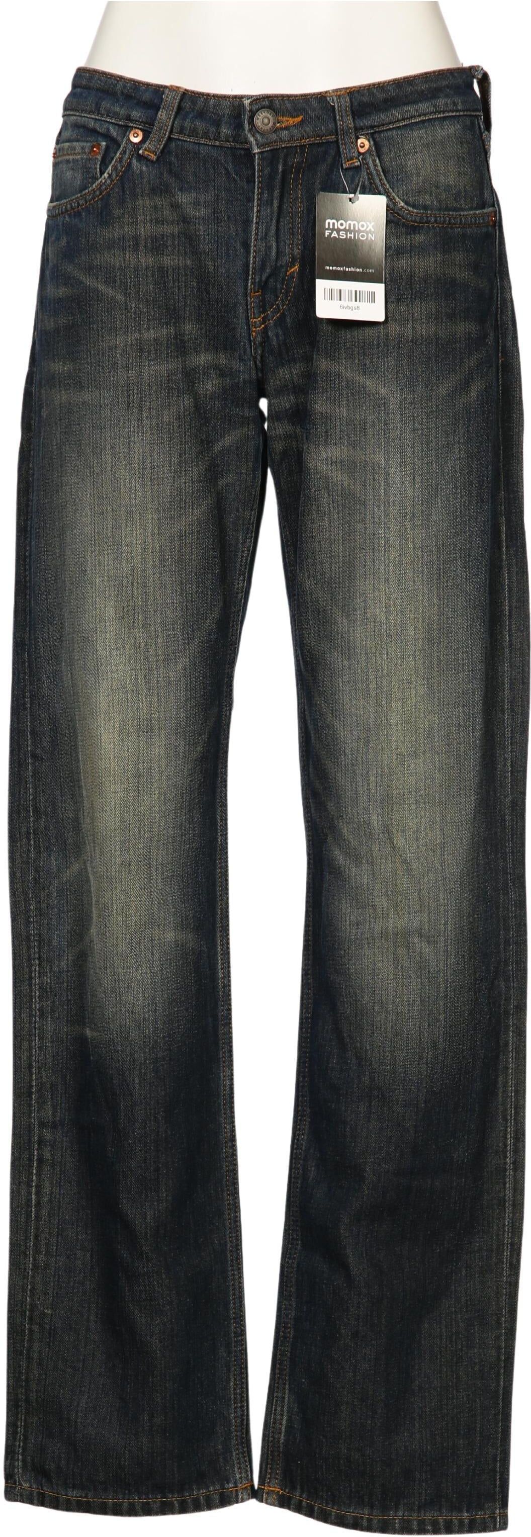 Weekday Damen Jeans, Blau, Gr. W27, Baumwolle - Second Hand