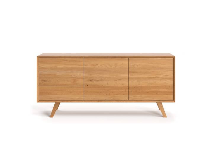 Quatro-Kommode aus Massivholz 180 cm Danzz