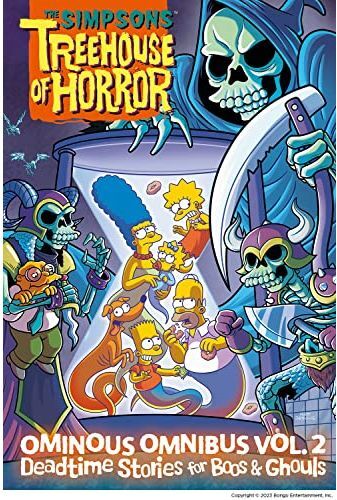 Abrams ComicArts The Simpsons Treehouse of Horror Ominous Omnibus Vol. 2   Deadtime Stories for Boos and Ghouls - Graphic Novel Horror Comedy Collection