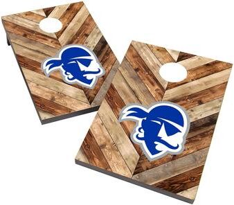 Skip's Garage Seton Hall University Pirates 2x4 Cornhole Bag Toss Game