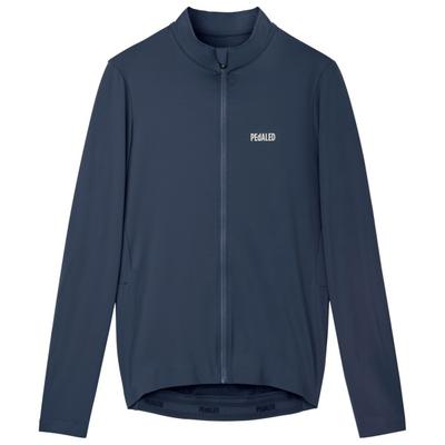Pedaled - Element Long Sleeve Jersey - Radtrikot Gr S blau