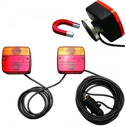 BGS 80960 Satz Lampen für Anhänger mit Magnethalter