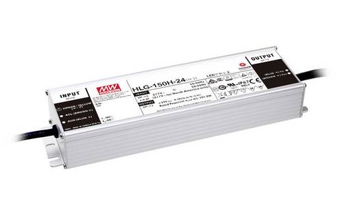 MEAN WELL LED-Treiber Konstantspannung, Konstantstrom 150W 7.5A 20 V/DC Montage auf entflammbaren Oberflächen, Möbelzulassung