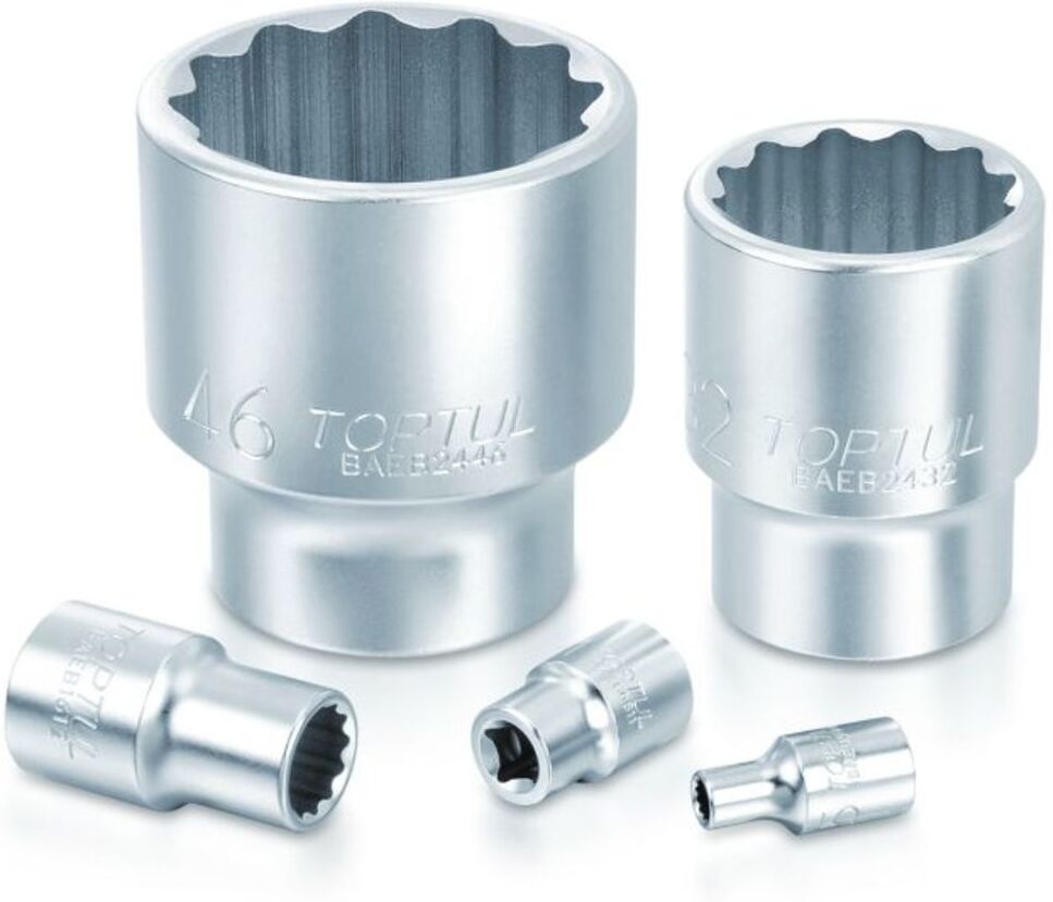 Zwölfkantnuss 1/2 zoll TOPTUL 17 mm 12-kant