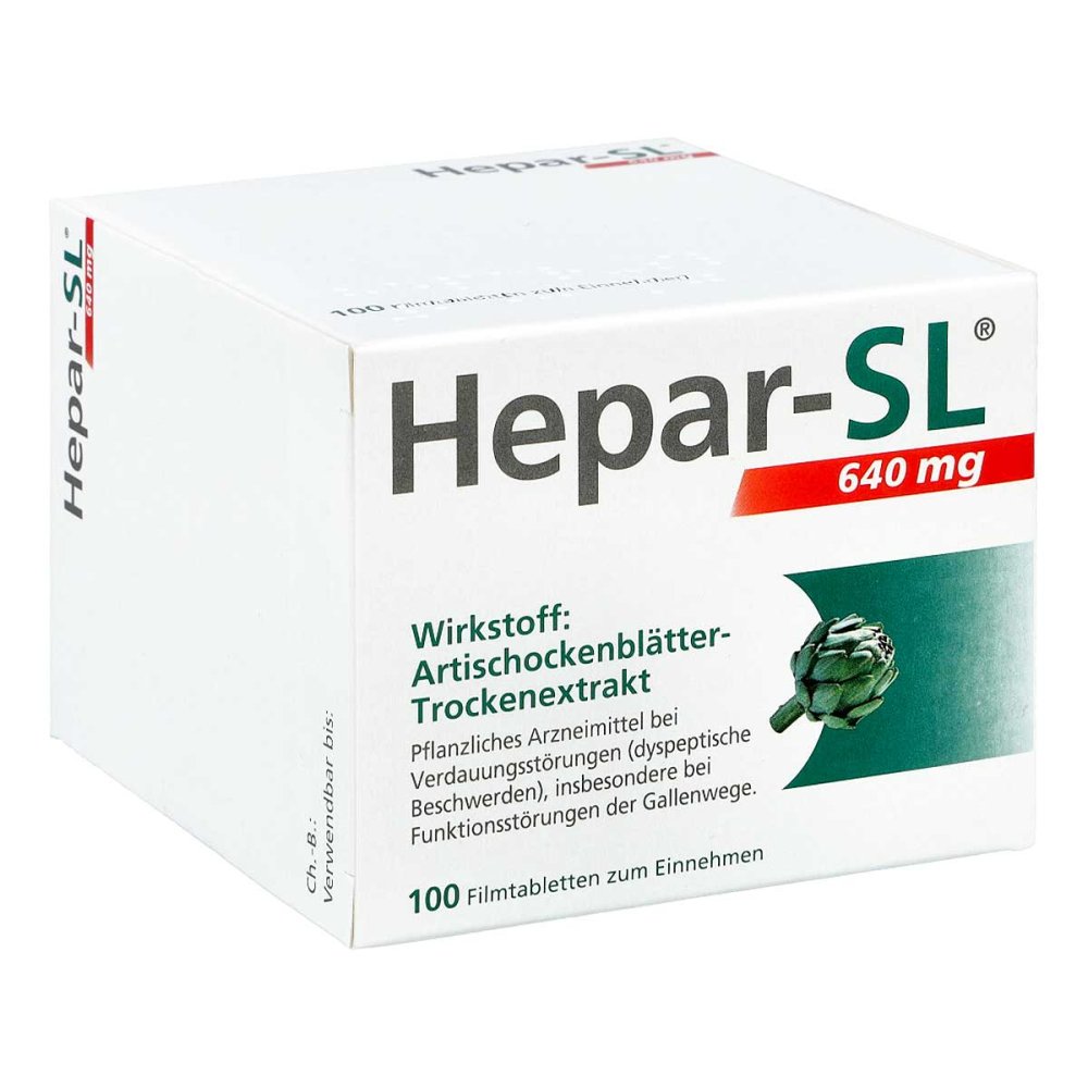 MCM KLOSTERFRAU Vertr. GmbH Hepar-SL 640 mg Filmtabletten 13583807