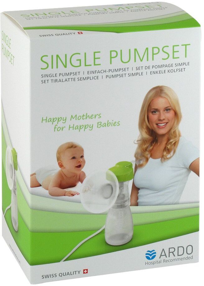 ARDO Pumpset sicher und hygienisch