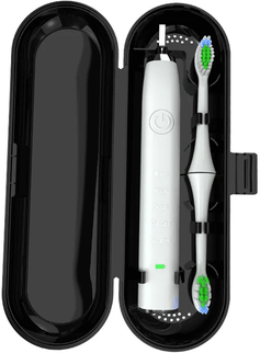 Inspire Essentials Electric Toothbrush Travel Case With Dustproof Storage Protection white