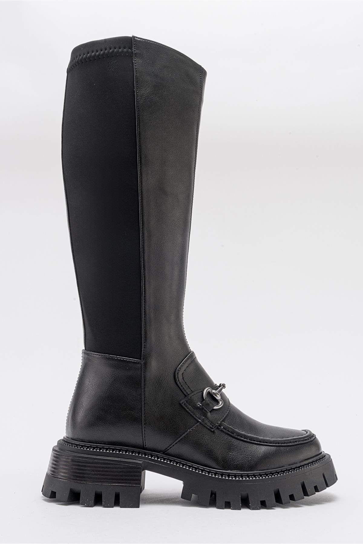 Chapel Schnallen Stretch Stiefel (Damen)