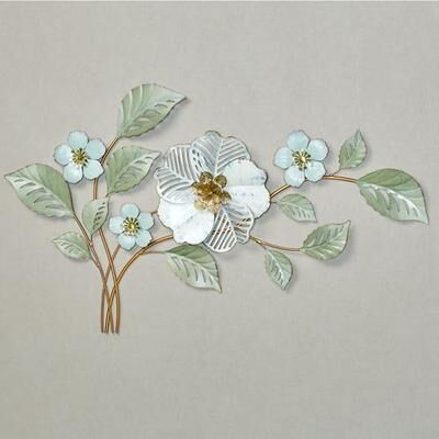 Touch of Class Floral Cottage Wall Art Multi Cool , Multi Cool