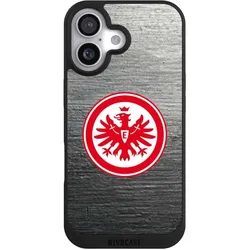 Nivocase Handyhülle für Apple iPhone 17 Hülle NIVOpure Case Schwarz Eintracht Frankfurt Logo SGE (Apple iPhone 17), Smartphone Hülle, Schwarz