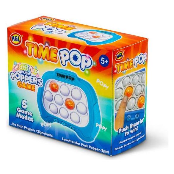 Tobar TOB Light up push popper game, blue (1 - 2 Spieler) (SV21724)