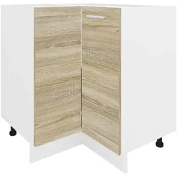 VCM Eckschrank »Esilo« braun, 76x82x76 cm