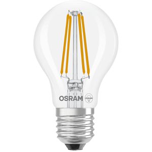 OSRAM LED-Lampe Star Classic A Filament Daylight Sensor, E27, 7,3W ersetzt 60W, warmweiß