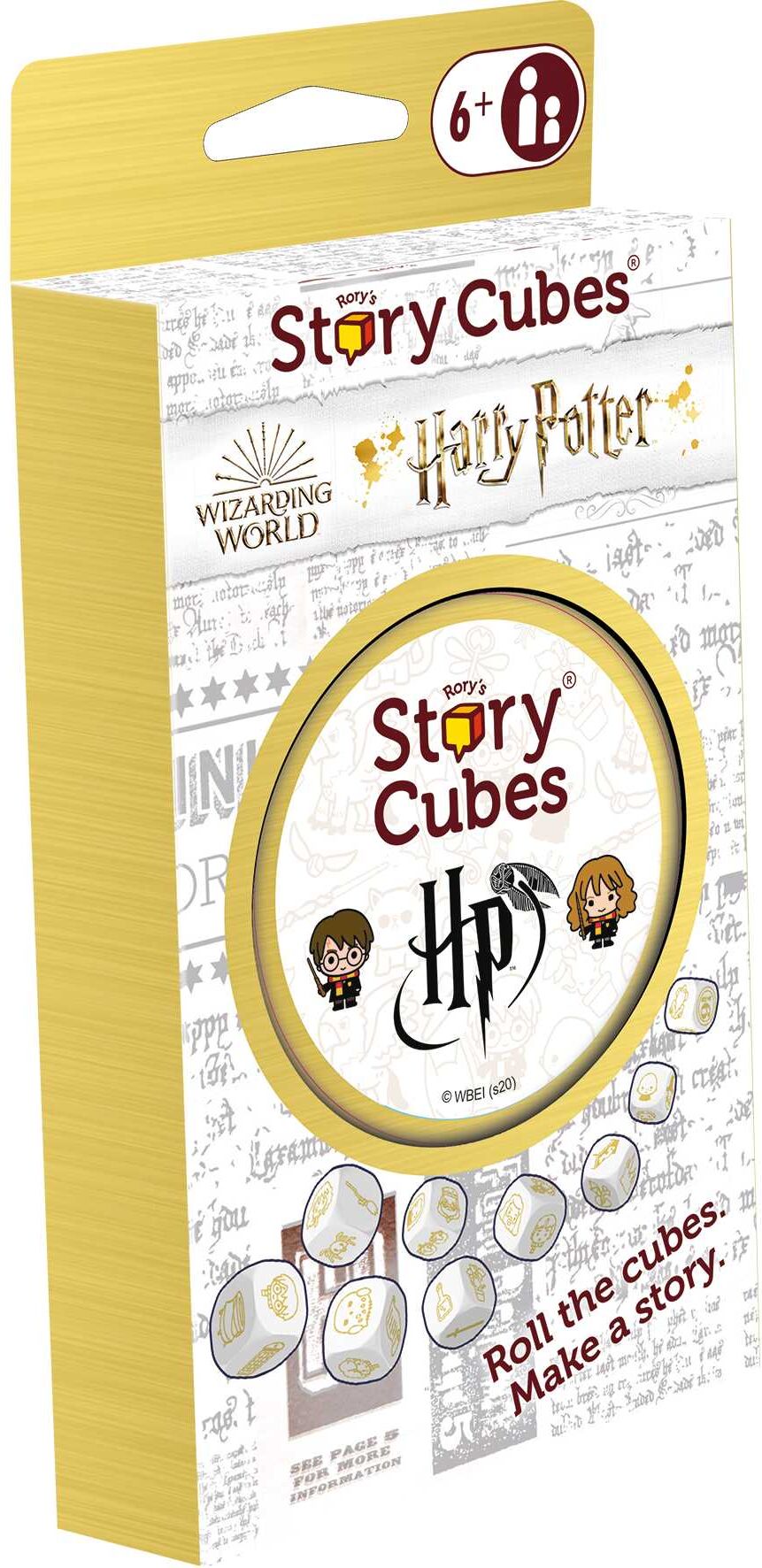 Rory's Story Cubes Harry Potter by Zygomatic - Engaging Family Storytelling Game for Kids and Adults, Ages 8+