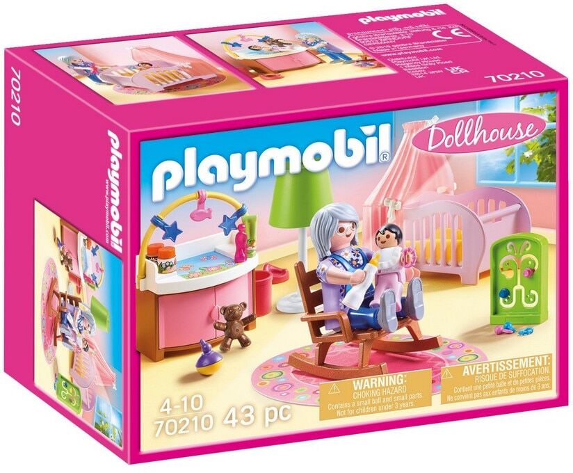 Playmobil Habitación del Bebé Dollhouse.