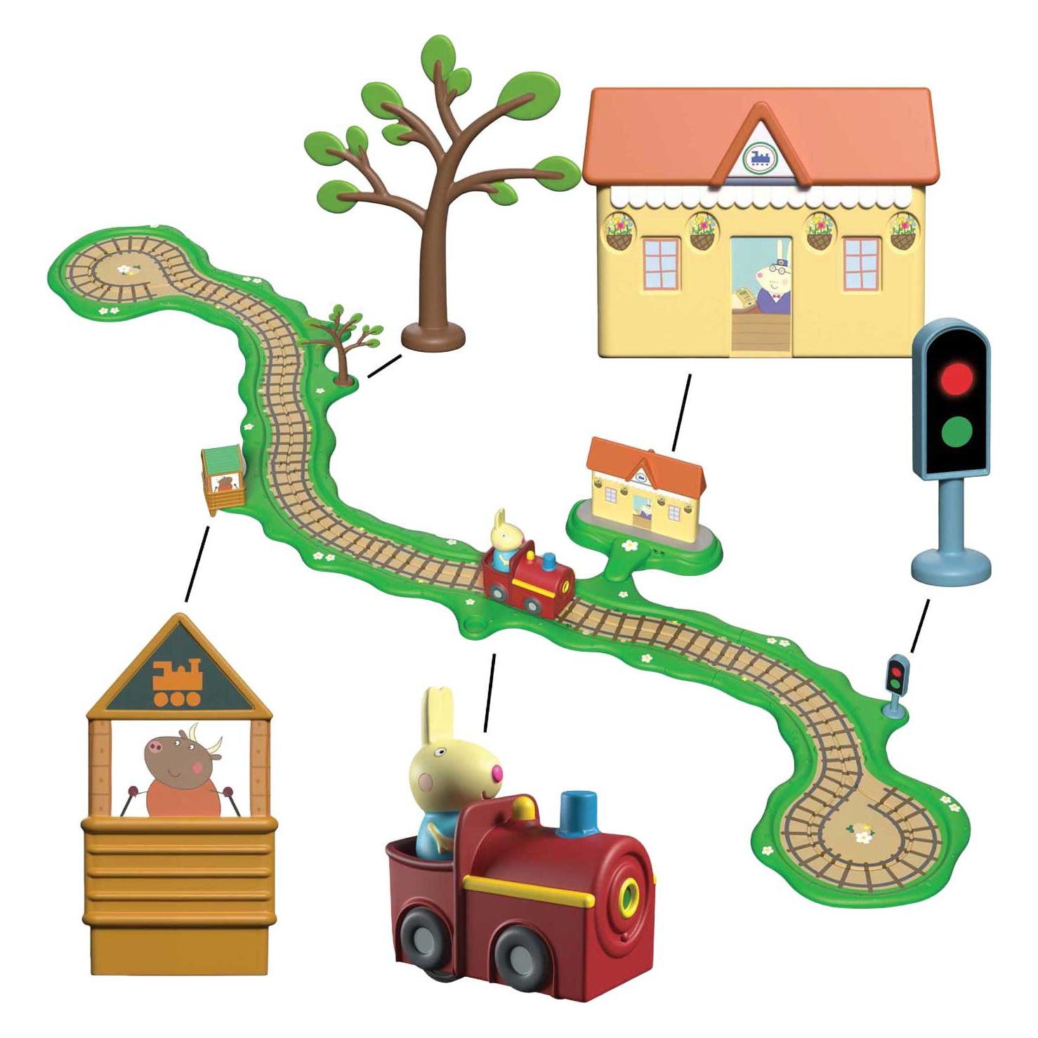 Gear2play Peppa Whizz Around Clickety Clack Zuggarnitur (GP22995)