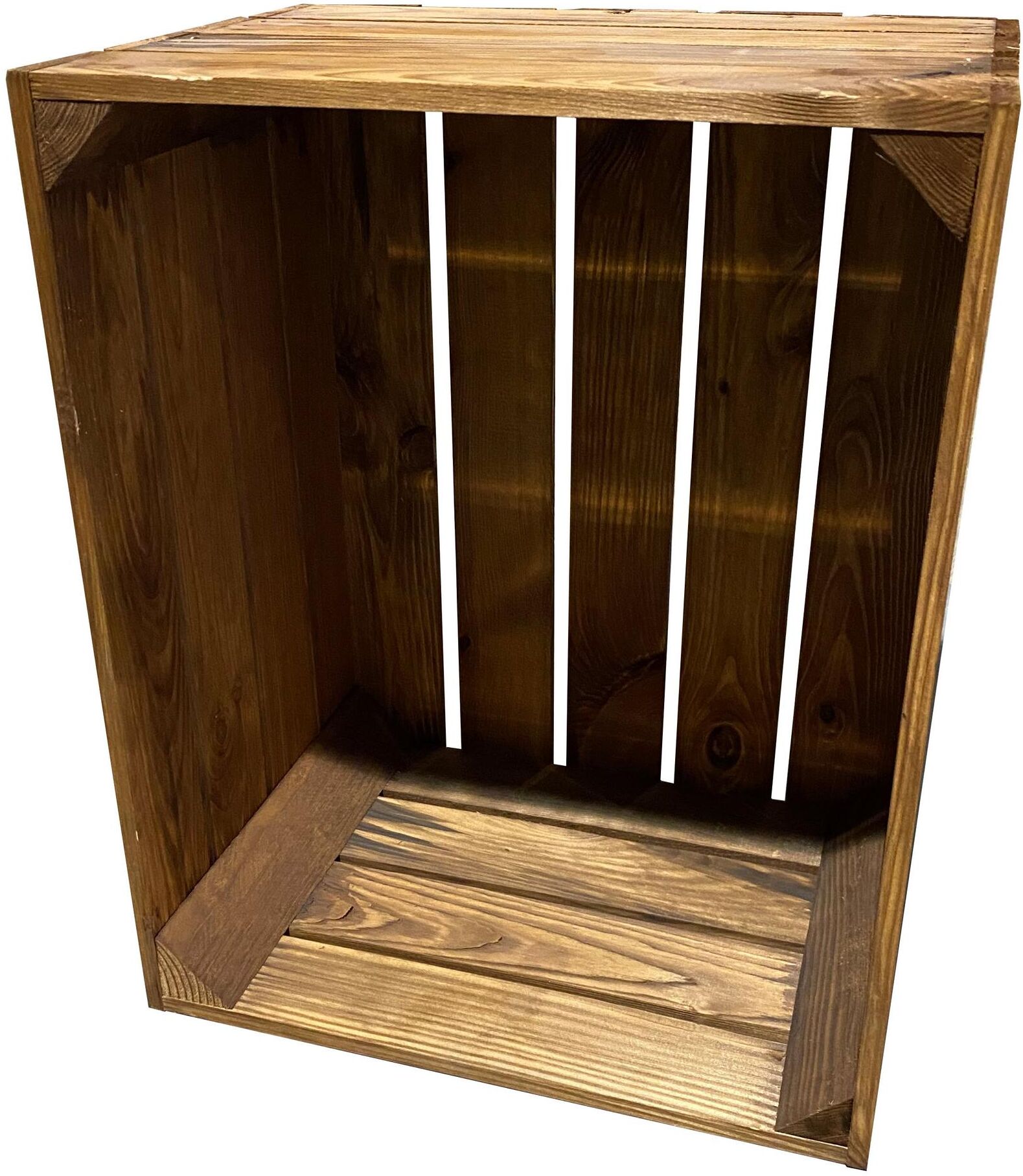 Holzkiste HOLZ ZOLLHAUS "Holzharasse Vintage S", braun, B:50cm H:40cm T:30cm, Aufbewahrungsboxen, Holzkiste braun B/H/T: 50cm x 40cm x 30cm