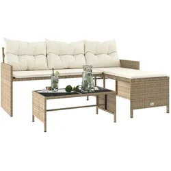 vidaXL, Gartenlounge, Lukenmoor (Glas)