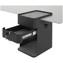Dataflex, Rollcontainer, Bento Desktop Locker 503 Untertisch Schrank mit Tischklemme (45.503), s... (36.10 x 25.40 x 40.70 cm)