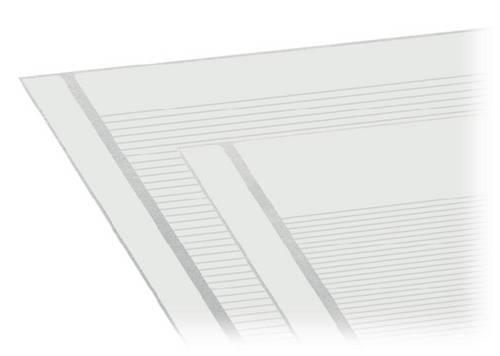 WAGO 210-331/254-207 Beschriftungsstreifen selbstklebend Weiß 1St.