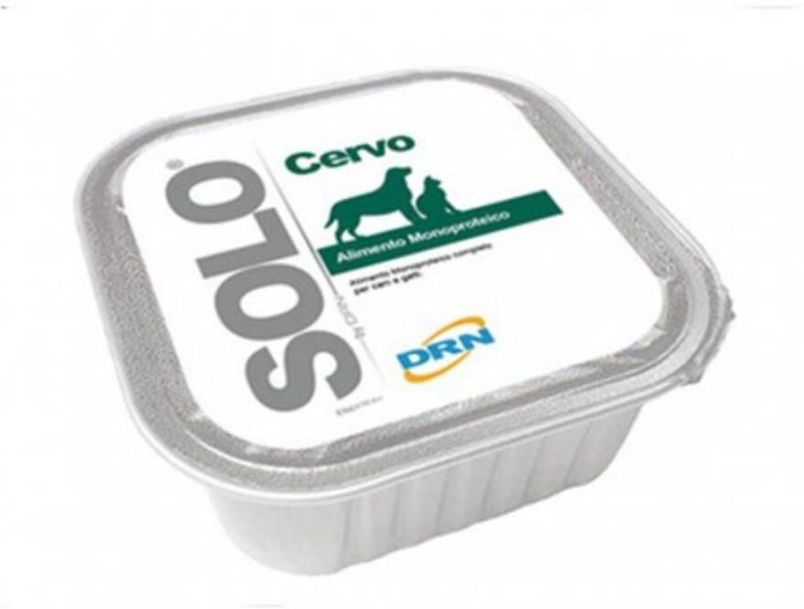 Drn Solo Dog Vaschetta Multipack 32x100G CERVO