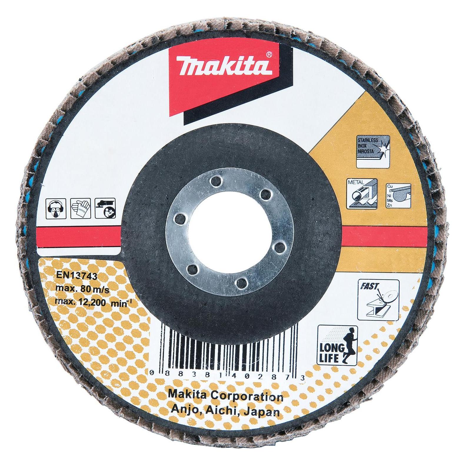 Makita Fächerschleifsch. 180mm A80 (A80) (D-27159)