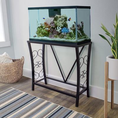 Aquatic Fundamentals 29 Gallon Metal Aquarium Stand