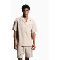 Emporio Armani für Herren. EM000593_AF20430 Shirt Out beige (XL), Lässig, Kurzarm, Lyocell