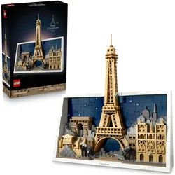 LEGO Architecture 21064 Paris – Stadt der Liebe, Wanddeko für Erwachsene
