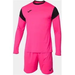 JOMA Phoenix langarm Torwarttrikot + Shorts Set 031 - rosa fluor/schwarz M