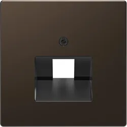 Merten MEG4521-6052 Zentralplatte für UAE-Einsatz, 1fach, Moccametallic, System Design MEG45216052