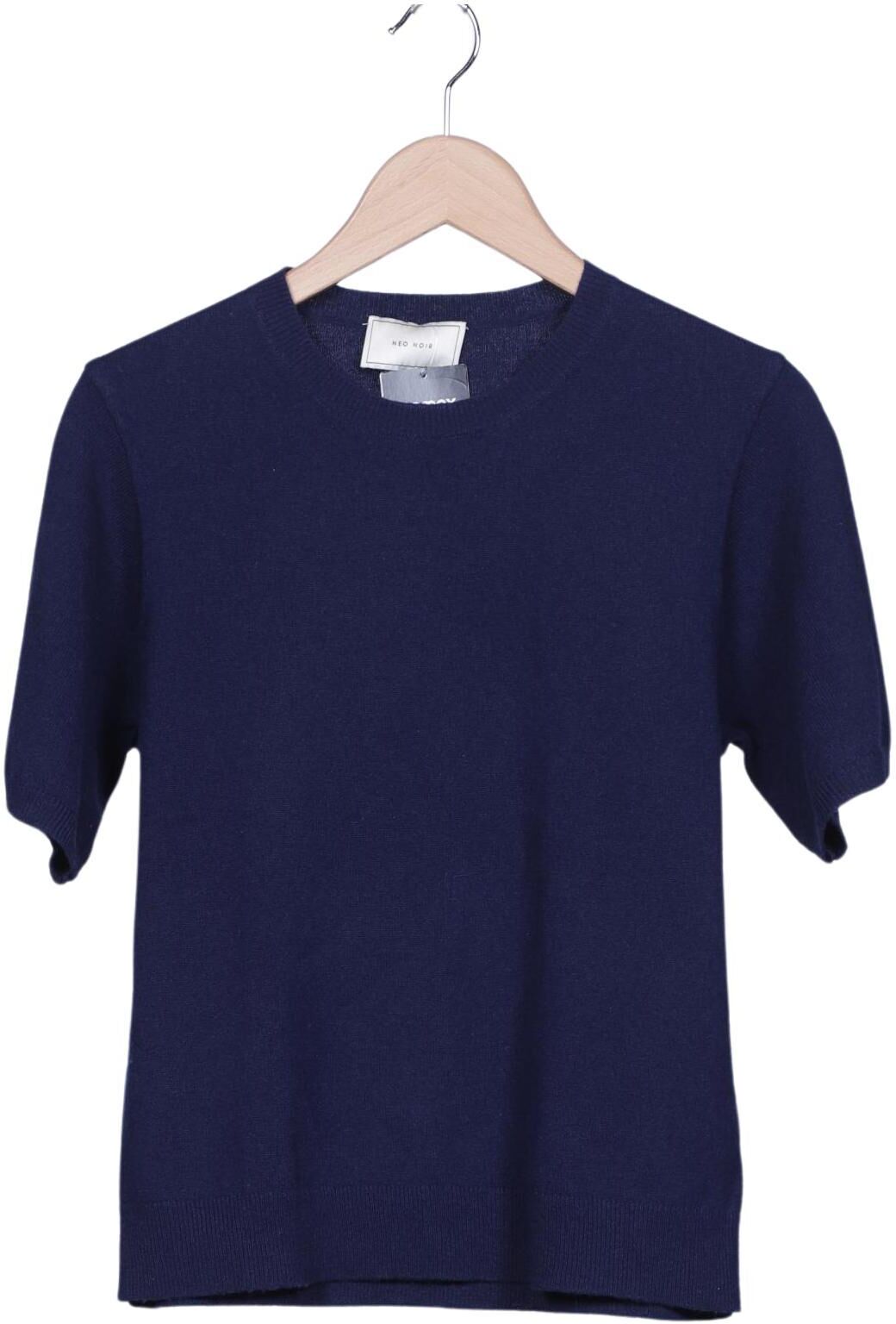 NEO Noir Damen Pullover, Marineblau, Gr. EU 36, Wolle - Second Hand