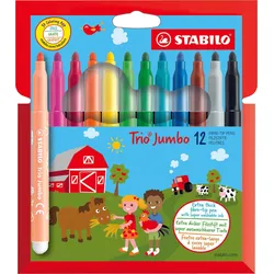 STABILO Filzstifte Mehrfarbig 3.0 mm