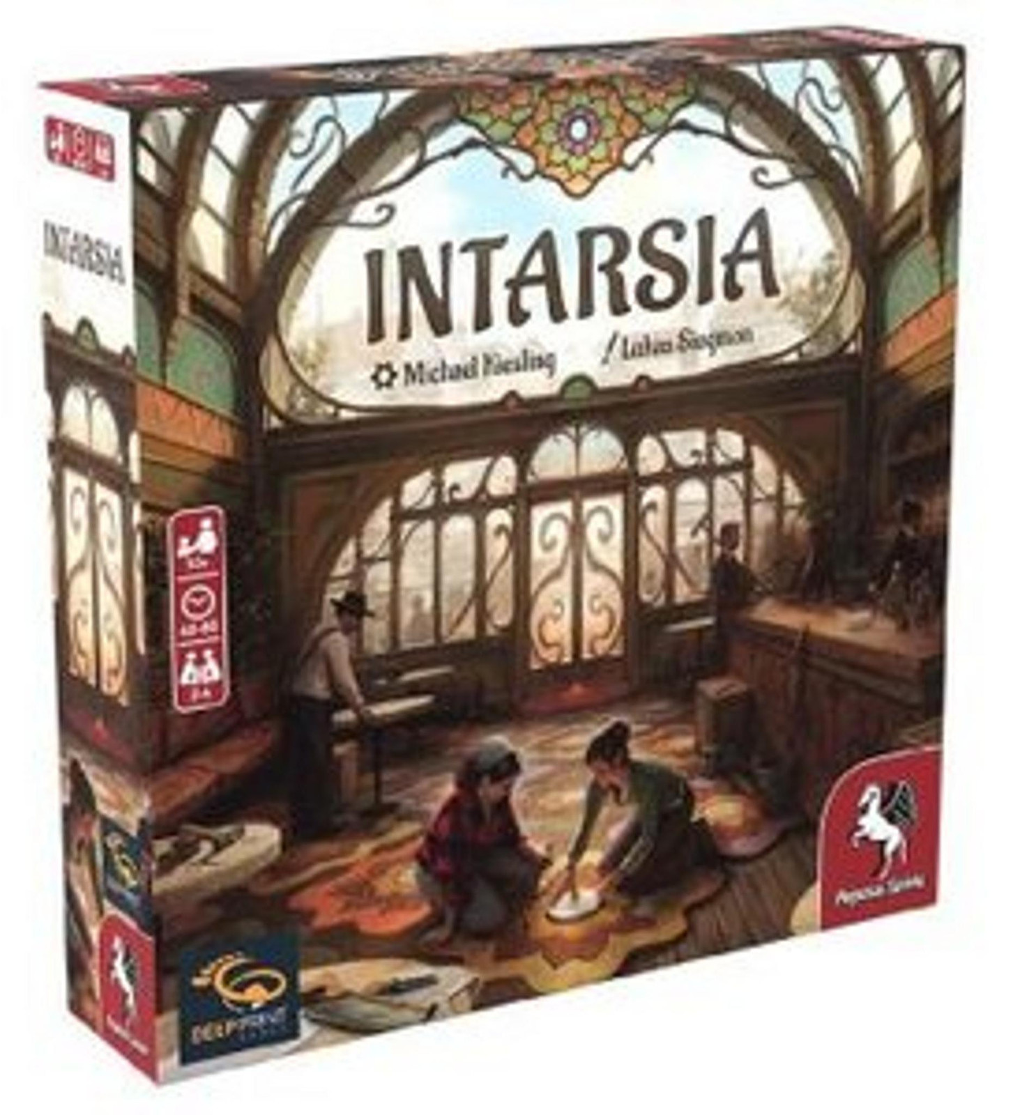 Asmodee Intarsia Bordspel voor spelers vanaf 10 jaar