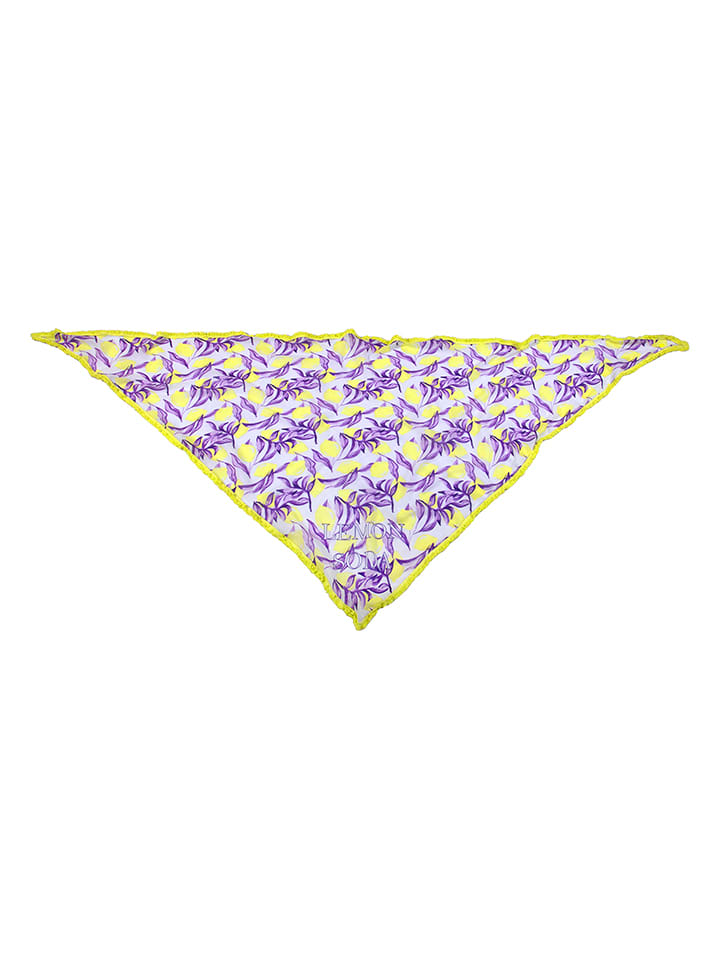 LIEBLINGSSTÜCK Tuch in Lila/ Gelb - onesize