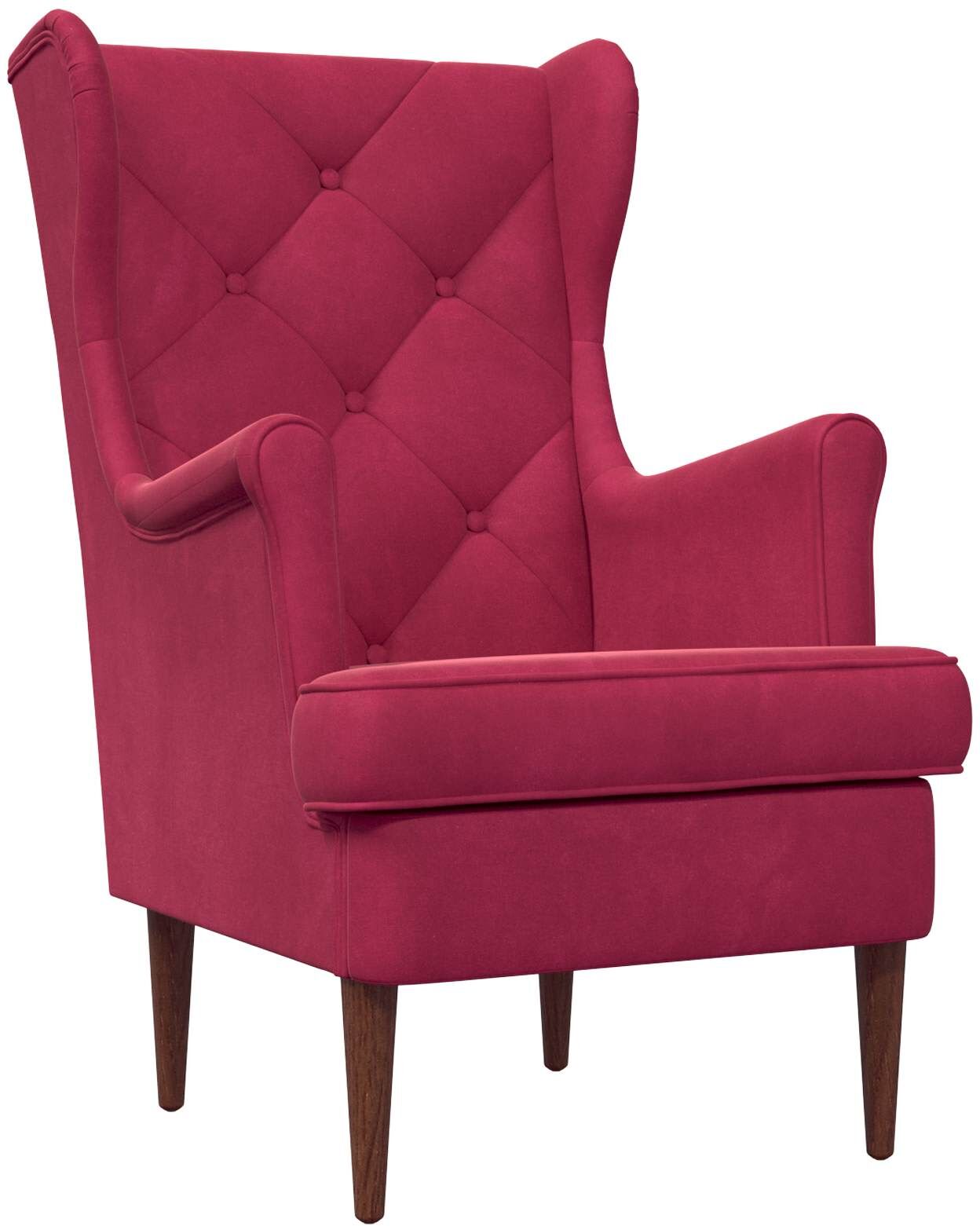 vidaXL Fauteuil Bordeaux Velours