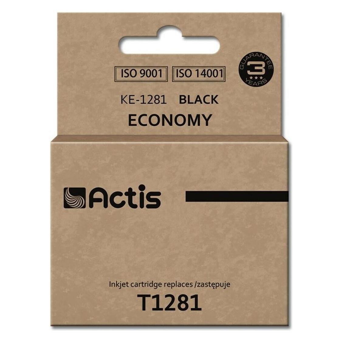 Factis KE-1281 black ink cartridge for Epson T1281 new  - Tintenpatrone (BK) (KE-1281)