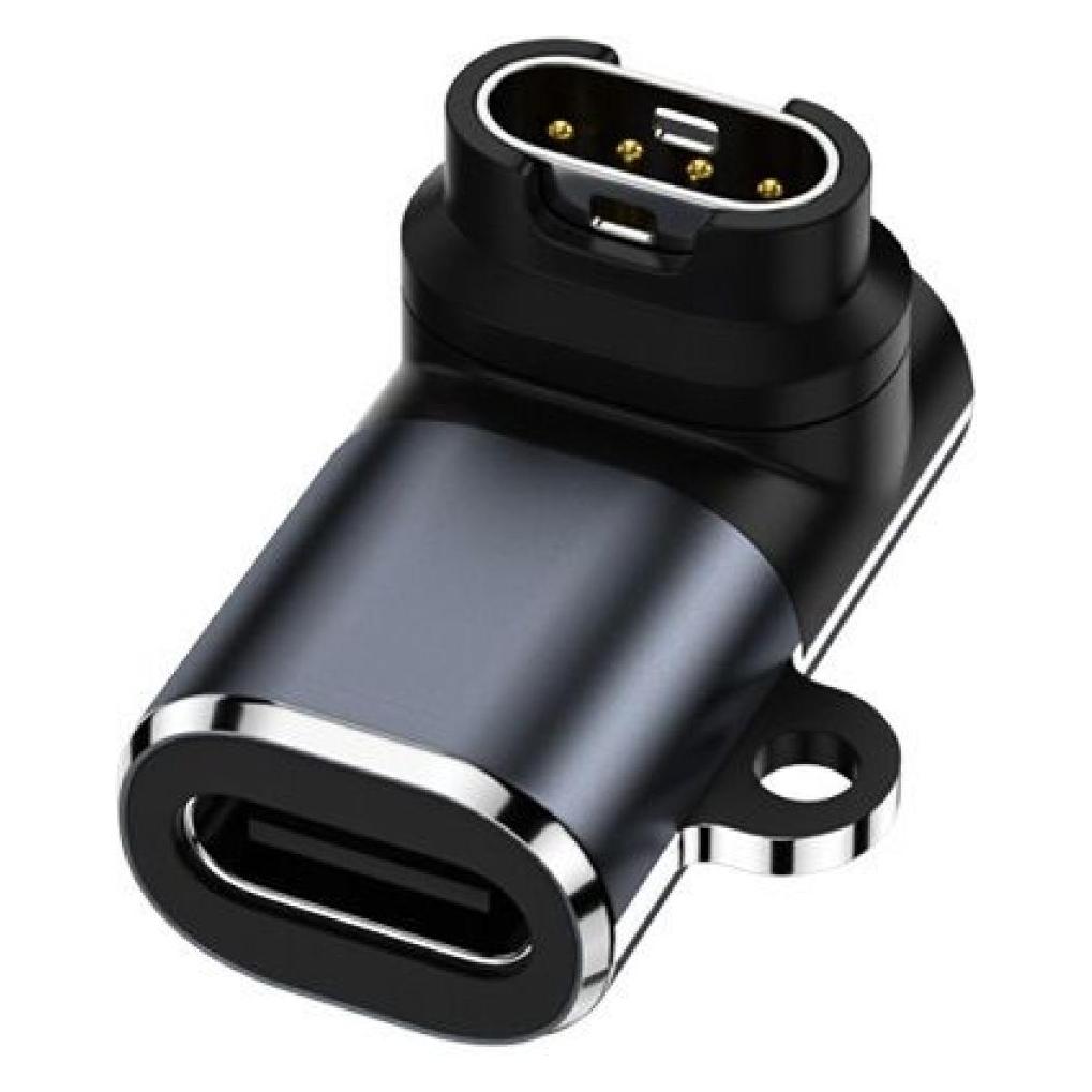 PowerGuard USB-C to Garmin Smartwatch Charge Adapter Ladeadapter 90-Grad flach (00035094)