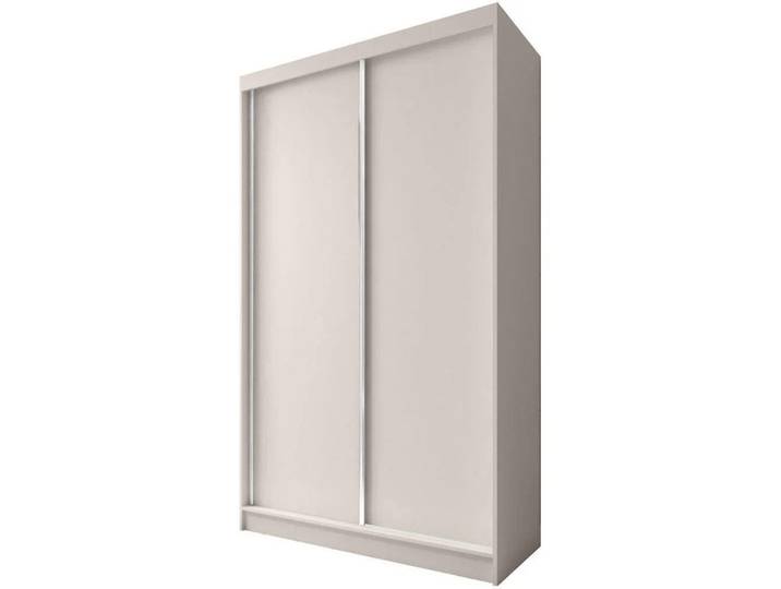 Beautysofa Schwebetürenschrank Mario 120/216/61 kaschmir mit Schubladeneinsätze, Kaschmir, 120x216x61 cm, Schlafzimmer, Kleiderschränke, Schwebetürenschränke