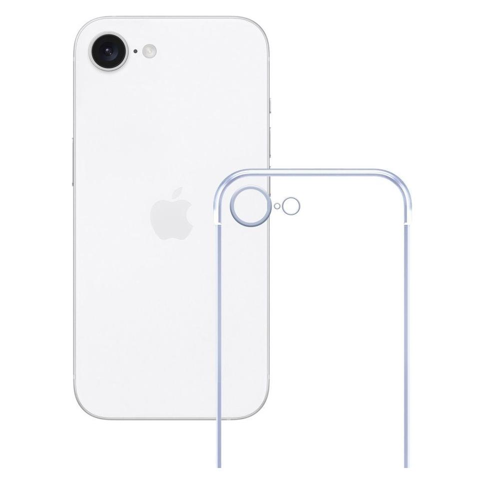 3MK Apple iPhone 16E - Just20g Clear Case (Apple iPhone 16e, Apple iPhone 17e) (W-3FrCleCas-AiPhSE4)