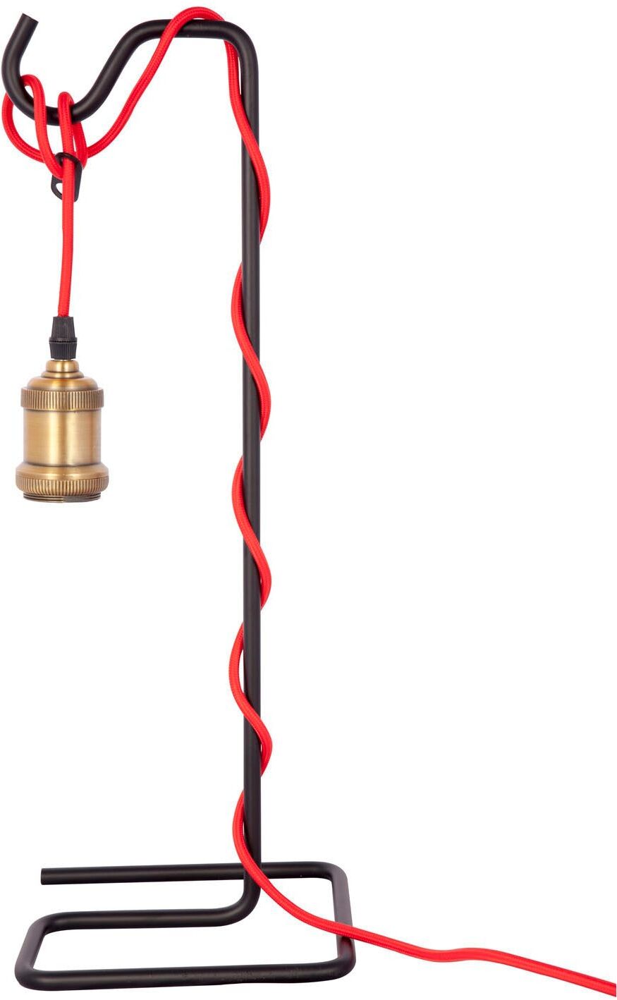 KAYOOM Tischleuchte "Tischlampe Musium 810", schwarz, 1, H: 49cm, 1 Stk., Leuchten, hochwertig, außergewöhnlich, handgefertigt, Tischleuchte