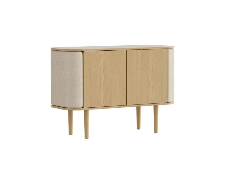 UMAGE - Treasures Sideboard mit 2 Türen, Eiche natur / white sands