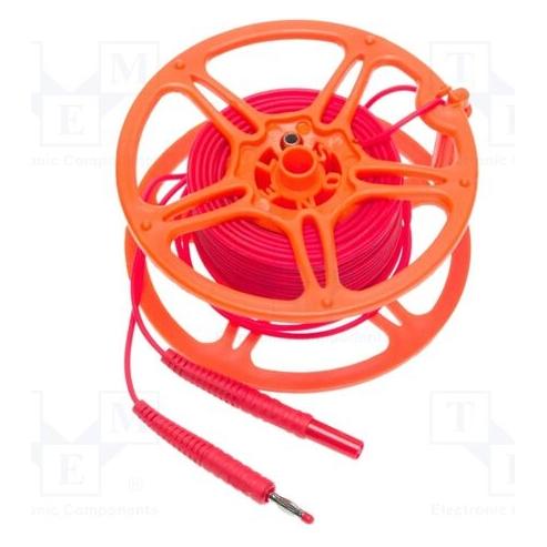 Sonel 25 m rotes Messkabel auf einer Spule (WAPRZ025REBBSZ) (WAPRZ025REBBSZ)