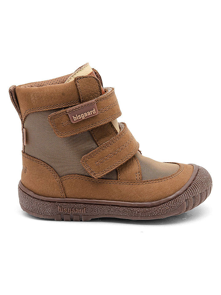 bisgaard Leder-Boots in Khaki - 22