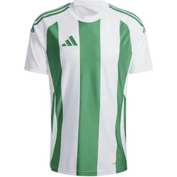 Adidas, Herren, Sportshirt, Striped 24 Trikot (S), Grün, Weiss, S