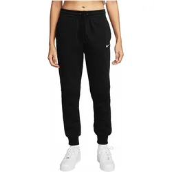 Nike, Unisex, Sporthose, Women's Phoenix Fleece Mid-Rise Pant (L), Schwarz