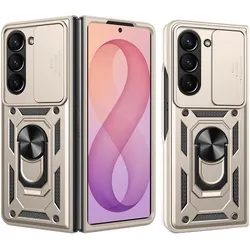 Techsuit - CamShield Series - Samsung Galaxy Z Fold Ultra - Gold (Samsung Galaxy Z Fold7, Samsung Galaxy Z Fold8 Ultra), Smartphone Hülle, Gold